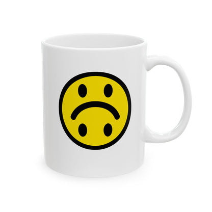 Smile'd White Ceramic Mug 11oz